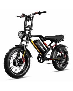 Bicyclette Électrique ECORIDE ER2-V2 500w - Noir