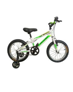 Bicyclette PRADO SNIPER 16'' Pour Garçon - Blanc&Vert