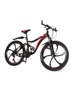 Bicyclette VTT AIDIDES GT-JG-01-R 26"  21 Vitesses – Rouge