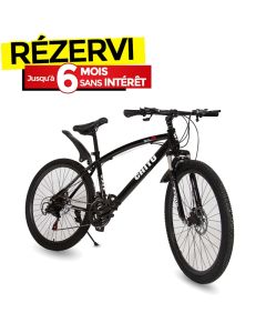 Bicyclette VTT CHITU GT-JG-02-N 26"  21 Vitesses – Noir