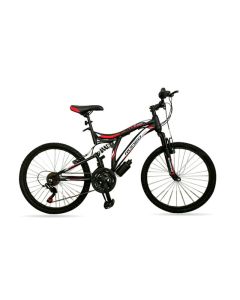 Bicyclette VTT RODEO 24" Blast 18 Vitesses - Noir