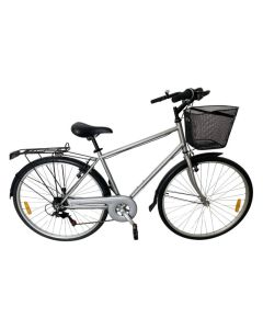 Bicyclette VTT RODEO 27 pouces 6 vitesses avec panier
