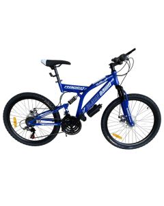 Bicyclette VTT RODEO BLACK DAWN 6024-C21 24" - Bleu