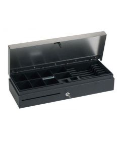  Tiroir Caisse Électronique 460 8 Pièces 6 Billets - Noir