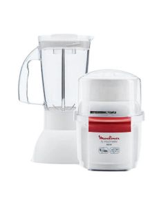 Blender MOULINEX AR6801 800 Watts Avec Mini Hachoir - Blanc