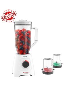 Blender MOULINEX LM458110 600 Watts - Blanc