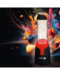Blender Sport FAFOR FG264 400W - Noir&Rouge