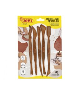 Blister avec 5 Modeleurs en Plastique JOVI Pour modelage