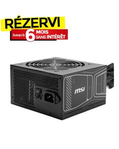 Bloc D'Alimentation Gamer MSI MAG A850GN PCIE5 