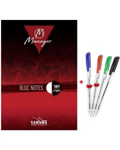 Bloc Manager YAMAMA 50 Feuilles GM à lignes 