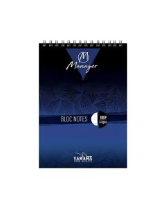 Bloc Note WIRO YAMAMA Manager 50 Feuilles à Lignes (80 g/m²)