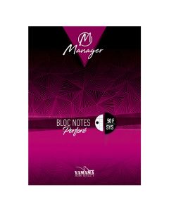 Bloc Note YAMAMA Manager 50 feuilles GM SYS Perfor 80g