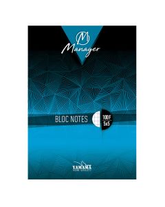 Bloc Note YAMAMA Manager A4 100 feuilles GM 5/5 80g 