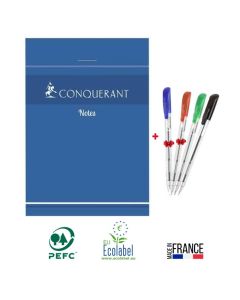 Bloc Notes CONQURANT A5 60Gr 200 Pages 5/5