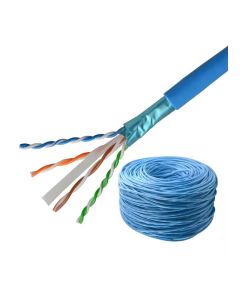 Bobine Réseau Cat6 FTP 305 mètres - Bleu