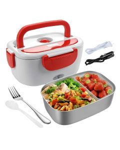 Innovagoods Lunffi Boîte à lunch électrique portable pour bureau et voiture 1,5 L 60 W Jaune Innovagoods Lunffi Boîte à lunch électrique portable pour bureau et voiture 1,5 L 60 W Jaune