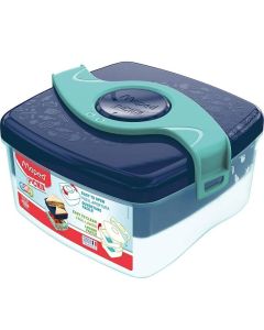 Boîte à Déjeuner MAPED 870104 Blue Green à 2 Compartiments