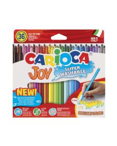 Boîte de 36 Feutres Carioca Joy Assortis