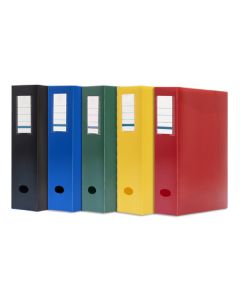 Boîte de Classement En Polypropylene Polyclass COSTO Opaque 60mm Rouge - (301954)