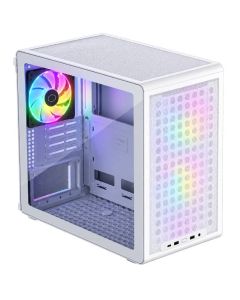 Boîtier COOLER MASTER Q300L V3 ARGB - Blanc
