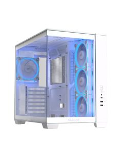 Boitier PC Gamer ASUS A32 PLUS TG ARGB Blanc Moyen Tour