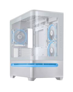 Boitier PC Gaming ASUS Prime AP202 ARGB Noir Micro-ATX Flux d'air