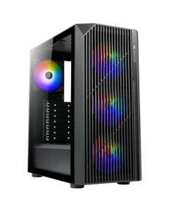 Boîtier Gamer AZZA SOURCE Moyen Tour ATX - Noir