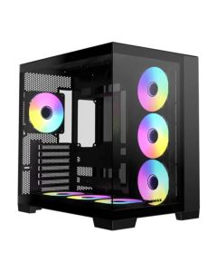 Boîtier Gamer RAIDMAX RGB Infinita I610TBS Noir