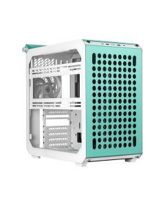 Boîtier PC Gamer COOLER MASTER Qube 500 Flatpack Macaron Edition - Blanc