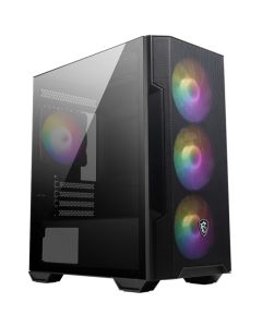 Boîtier PC Gamer MSI Mag FORGE M100R - Noir (306-7G20R21-809)