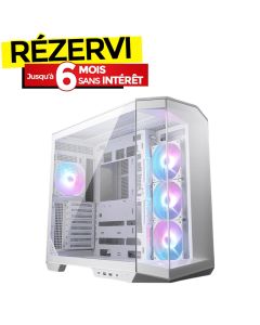 Boîtier PC Gamer MSI MAG PANO 100R PZ - Blanc