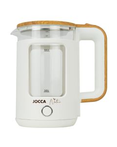 Bouilloire électrique JOCCA Nature 1.8L - Blanc