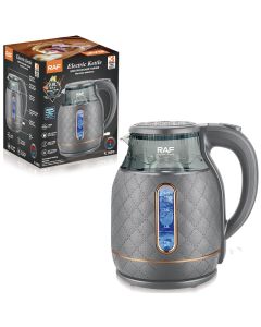 Bouilloire Électrique RAF R-160G 1500W 2L - Gris
