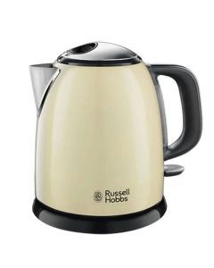 Bouilloire RUSSELL HOBBS Compacte Colours Plus 1L - Crème