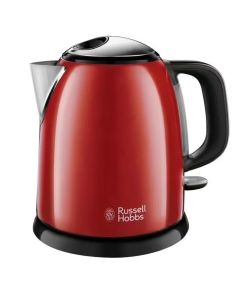 Bouilloire RUSSELL HOBBS Compacte Colours Plus 1L - Rouge