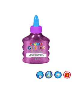 Bouteille colle Glitter CARIOCA 88ml Violet 