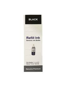 Bouteille d'encre adaptable compatible EPSON REFILLINK 100ml - Noir