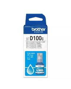 Bouteille D'encre Original BROTHER BTD100C - Cyan