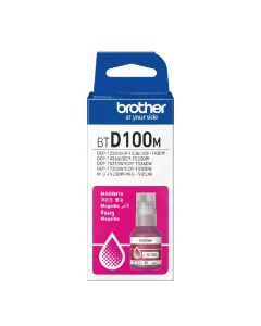 Bouteille D'encre Original BROTHER BTD100M - Magenta