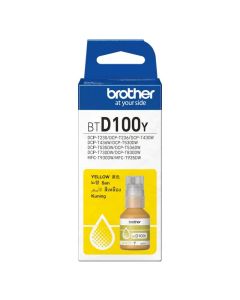 Bouteille D'encre Original BROTHER BTD100Y - jaune