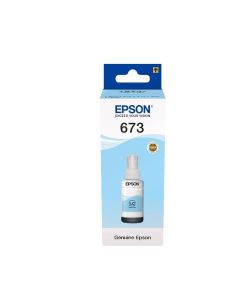 Bouteille D'encre Original EPSON T6735 - Cyan Clair
