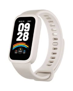 Bracelet connecté Xiaomi Smart Band 9 Active - Blanc & Beige
