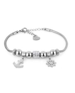 Bracelet Femme POLO SANTA BARBARA - Silver (SBJ-3-1063-1)