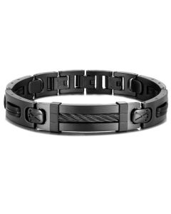 Bracelet Homme POLO SANTA BARBARA - Noir (SBJ-6-1043-3)