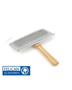 Brosse Carde Felican Manche Bois Small - Chez Mytek
