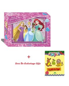 Pack De Puzzles 45 pièces YAMAMA DISNEY + Livre De Coloriage Offert