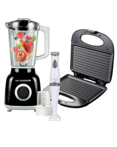 Pack Appareil à Panini + Blender + Mixeur 