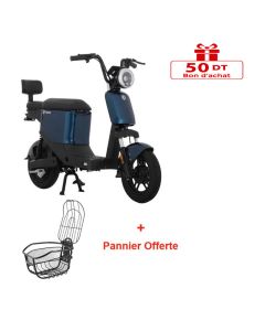 Scooter Électrique YADEA U3 400W - Bleu