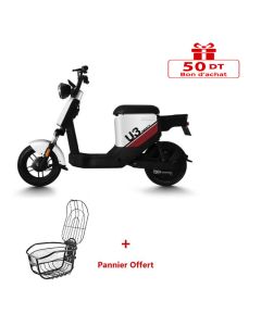 Scooter Électrique YADEA U3 400W - Blanc