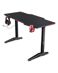 Bureau de Gaming TRUST GXT 1175 XL Avec Tapis de souris pleine surface Impérius - Noir